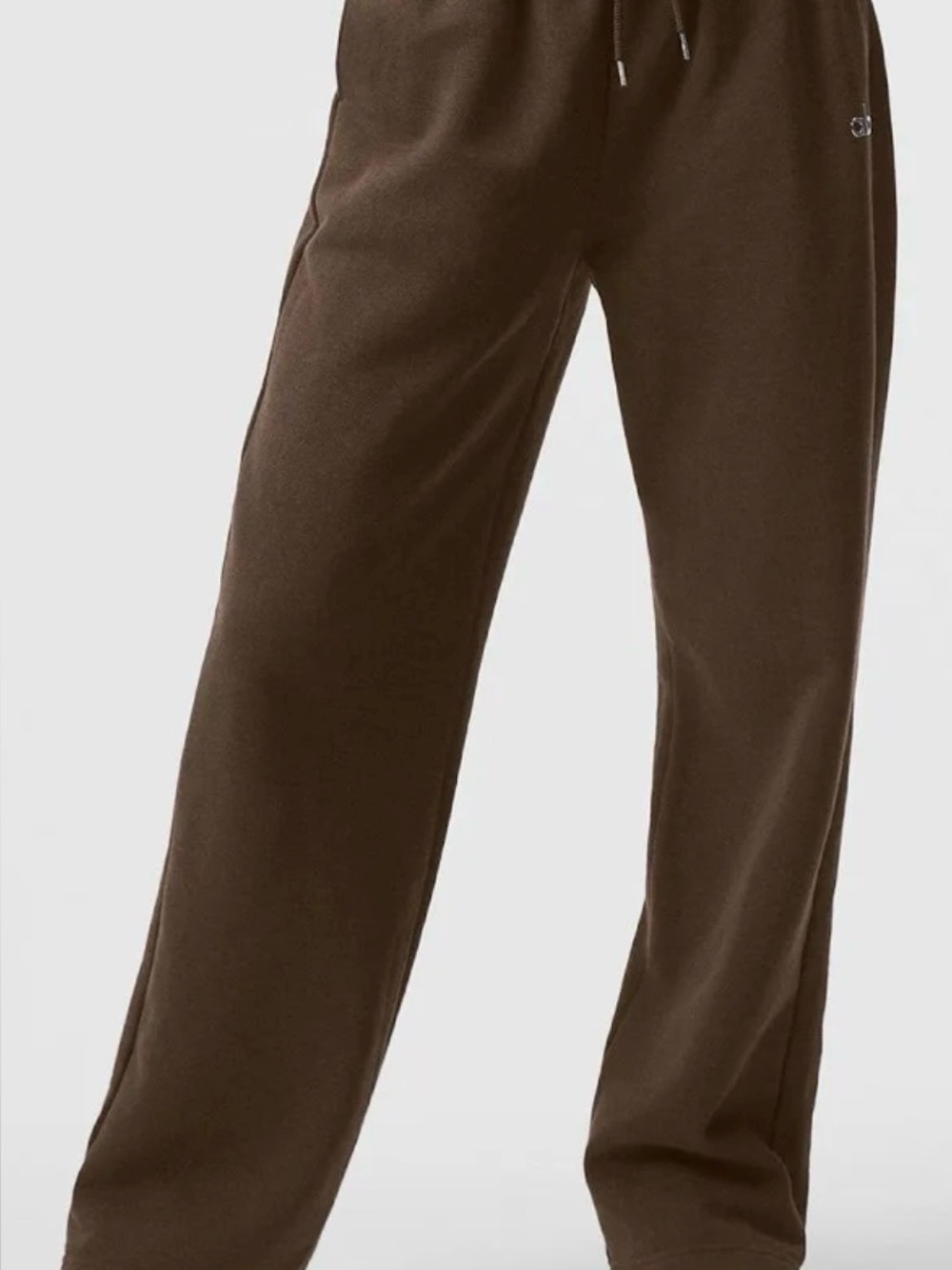 ALO Yoga women Dark Brown Jogger Sweatpants